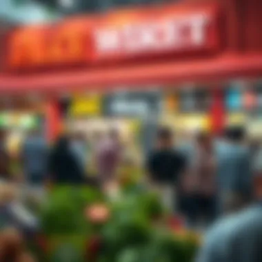 Community Engagement at JVC Supermarket Community event at JVC Supermarket bringing residents together