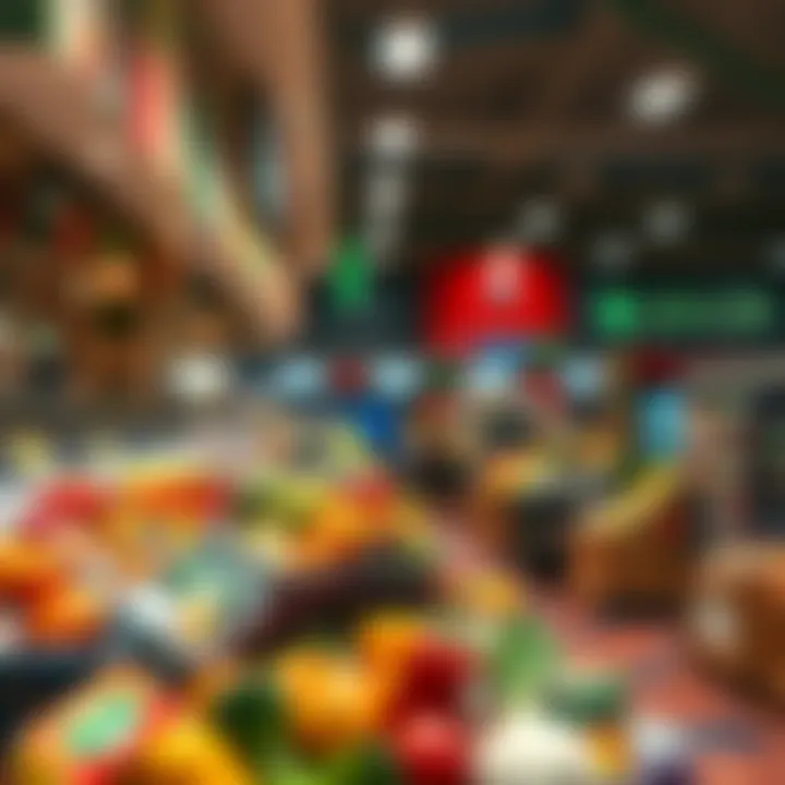 Diverse Offerings at JVC Supermarket Interior shot displaying diverse product offerings and fresh produce
