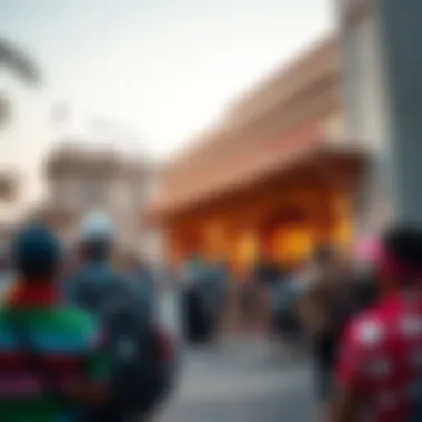 Community Engagement at the Karama Pioneer Building A vibrant community event hosted at the Karama Pioneer Building