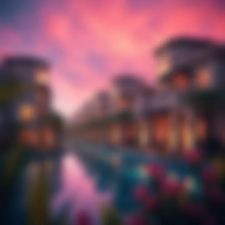 Stunning architectural design of homes in the Lagoon Community