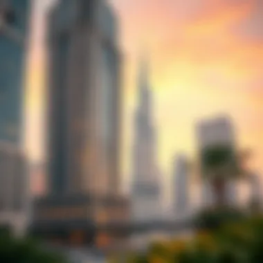 Innovative Design Features of Latifa Tower Architectural details showcasing the innovative design of Latifa Tower