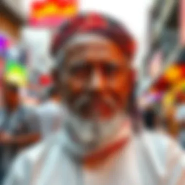 Cultural contribution of an artist in Dubai