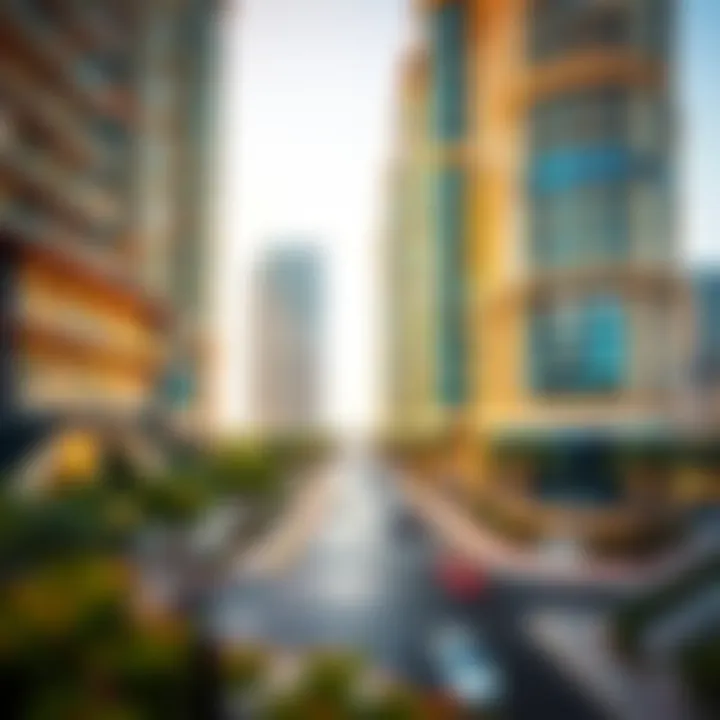 Elegant Design of Marina Heights Stunning architectural view of Marina Heights showcasing its elegant design