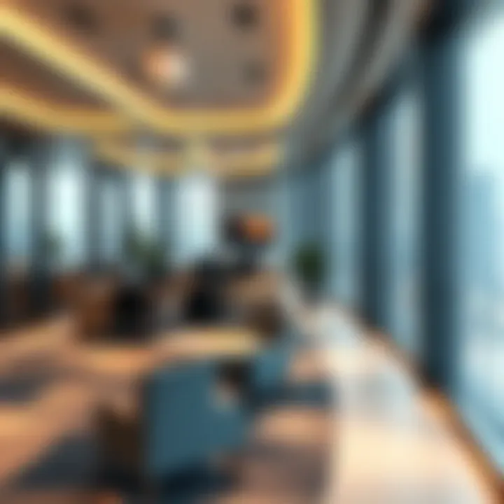 Modern office space in MAS Tower