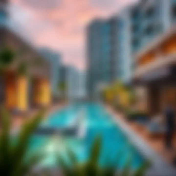 Modern amenities in May Residence