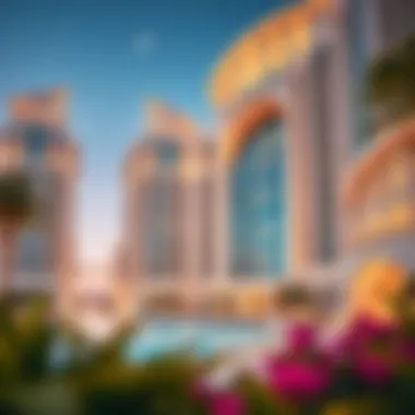 Stunning architectural design of Mirage Three Residences