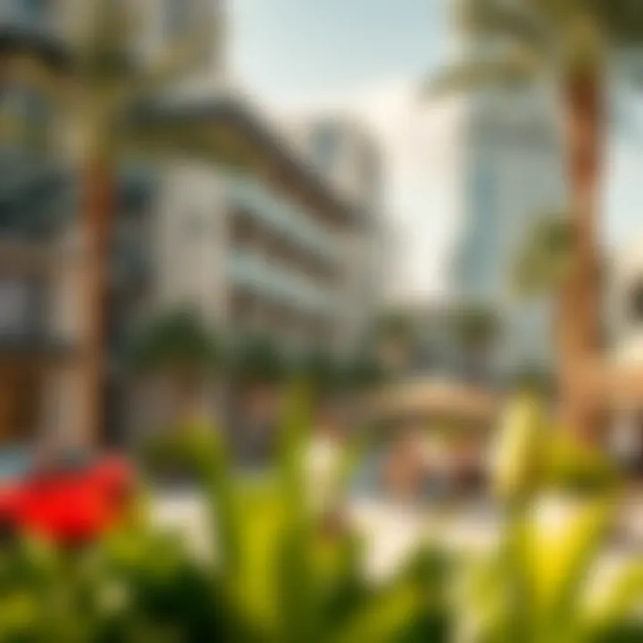 Vibrant community spaces in Mirage Three Residences