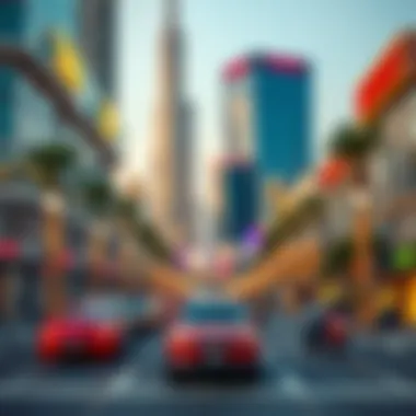 Modern attractions and leisure facilities in Motor City