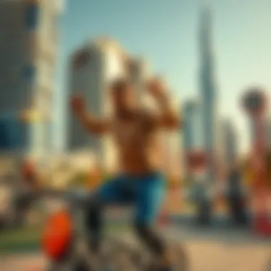 Dynamic Outdoor Fitness Activities in Motor City Outdoor fitness activities in Motor City