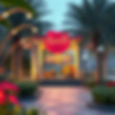 Family Area in Mushrif Park An inviting family area within Mushrif Park featuring recreational facilities