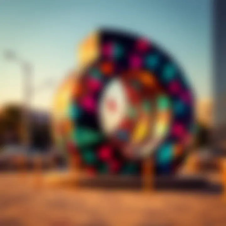 Art installation in Al Quoz 4