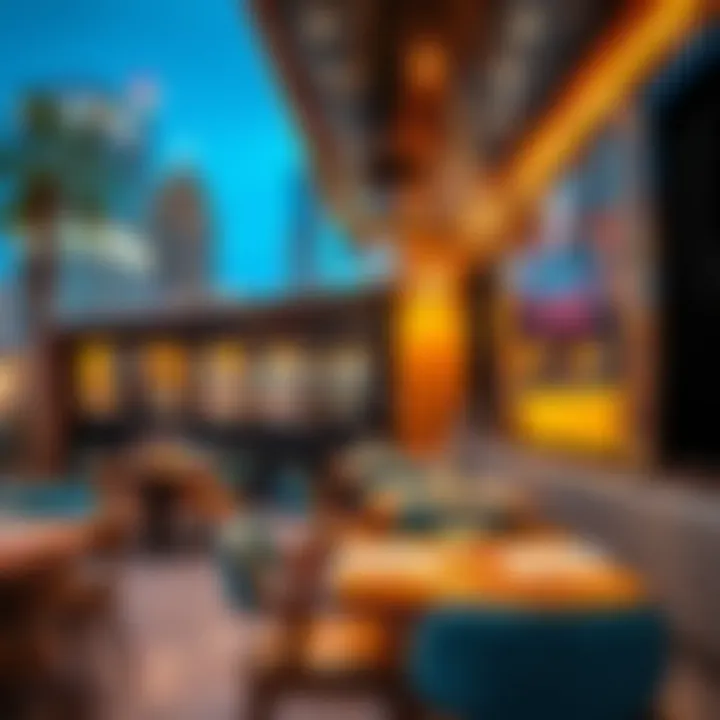 Contemporary Dining in Bur Dubai Modern café in Bur Dubai offering contemporary dining experiences