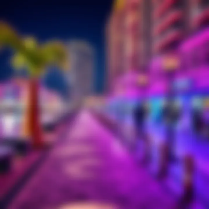 Waterfront Pathway in Dubai Creek Harbour Scenic pathway along the waterfront in Dubai Creek Harbour