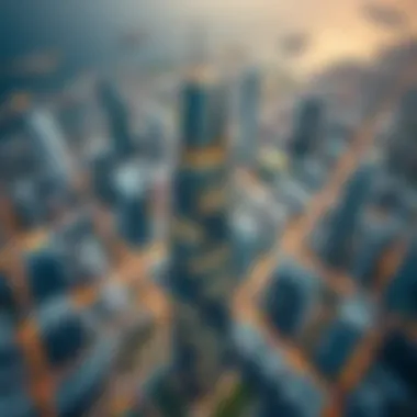 Aerial View of O2 Residential Tower Stunning aerial view of O2 Residential Tower showcasing its unique architecture