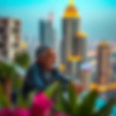 Resident Experience at O2 Residential Tower Resident enjoying the lifestyle offered by O2 Residential Tower