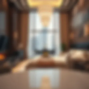 Elegant Interior Design of Ontario Tower Apartments Interior of a luxurious apartment within Ontario Tower featuring elegant design