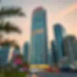 Ontario Tower's striking facade showcasing modern architecture