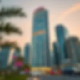 Ontario Tower's striking facade showcasing modern architecture