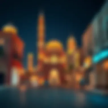 Cultural landmarks in Oud Metha reflecting its historical significance