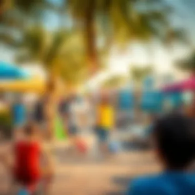 Community Life in Palm Jebel Ali Vibrant community scene in Palm Jebel Ali with recreational activities