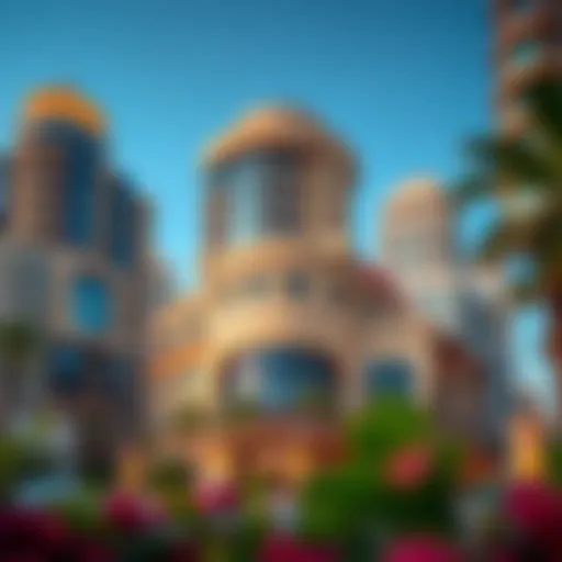 Stunning architectural design of Plazzo Heights