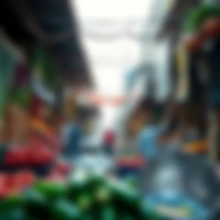 A bustling atmosphere within Ras Al Khor Market