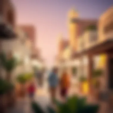 Cultural diversity represented in Ras Al Khor Samari Residence