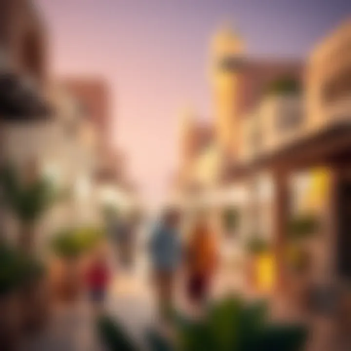 Cultural diversity represented in Ras Al Khor Samari Residence