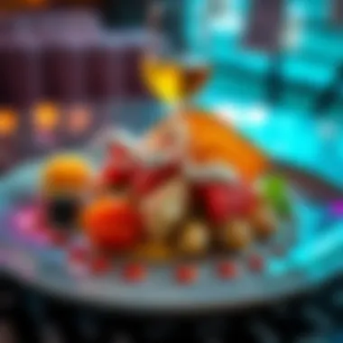 A beautifully plated dish showcasing culinary artistry