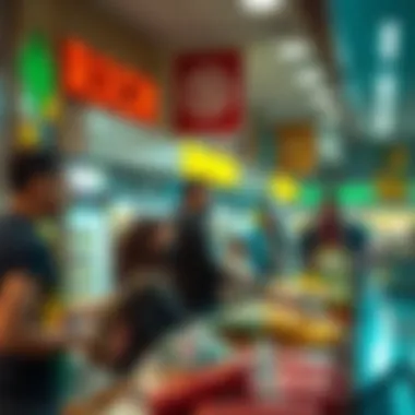 Community events and engagement activities held at Rich Supermarket