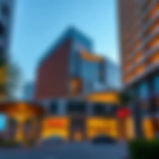 Exterior view of Rigel Dubai showcasing modern architecture