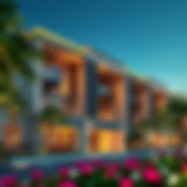 Architectural Elegance of Rose Residence Stunning architectural design of Rose Residence