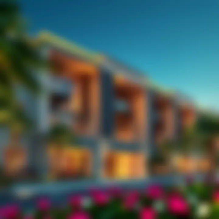 Architectural Elegance of Rose Residence Stunning architectural design of Rose Residence