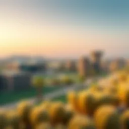 A panoramic view of Sahara Meadows showcasing the tranquility of the landscape