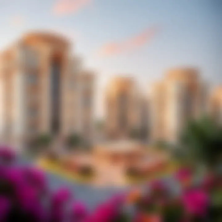 Elegant Residential Complex in Sahara Meadows A beautifully designed residential complex in Sahara Meadows