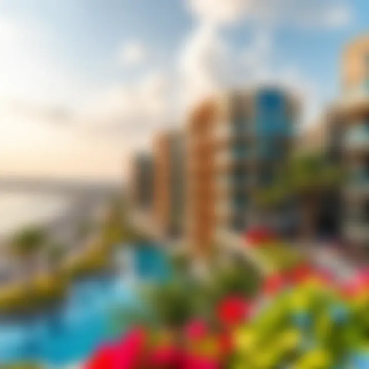 Scenic views around Samari Residence in Dubai