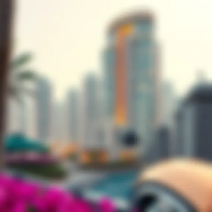 Stunning architectural view of Spring Oasis Tower