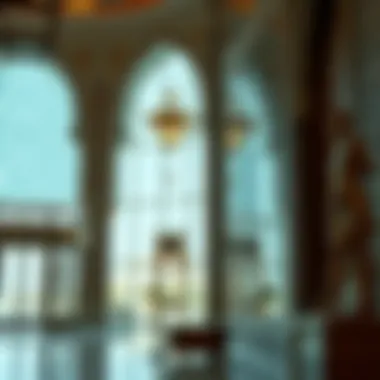 Intricate interior details reflecting cultural elements within the Al Kaabi Building