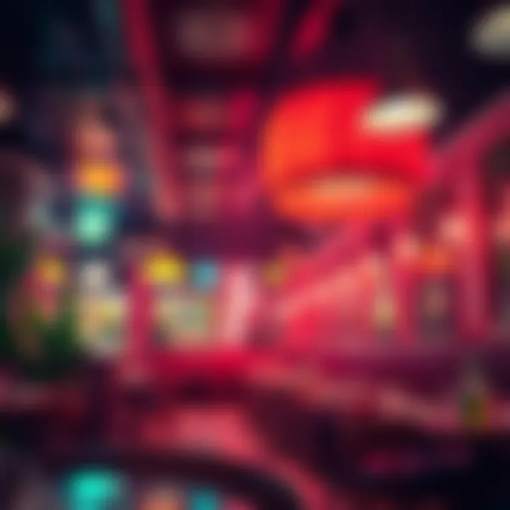 Interior view capturing the vibrant atmosphere of the restaurant