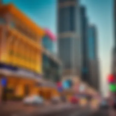 Architectural Wonders of Sheikh Zayed Road Architectural highlights along Sheikh Zayed Road reflecting modern design.