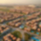 Aerial View of Arabian Ranches 1 Aerial view showcasing Arabian Ranches 1 community layout