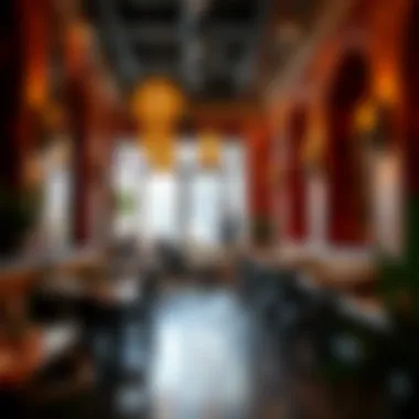 Inviting Atmosphere Vibrant interior design of Trattoria by Cinque