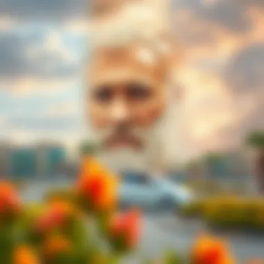 Seasonal Changes in Al Quoz Seasonal changes in Al Quoz with visual representation of different weather conditions