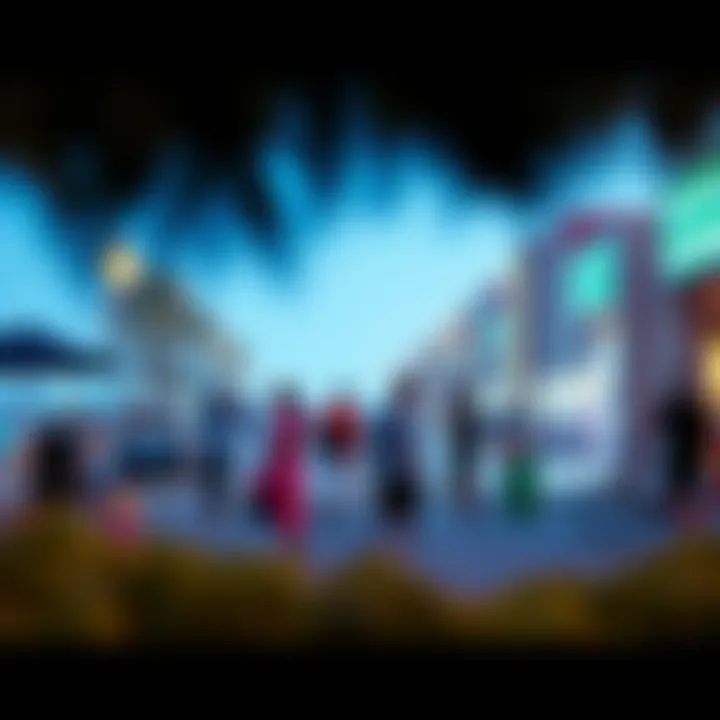 People engaging in outdoor activities in Al Quoz during favorable weather conditions