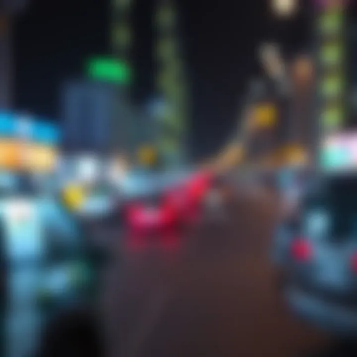 A weather chart displaying temperature fluctuations throughout the year in Al Quoz