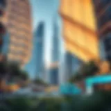 Architectural Marvel of Wasl Crystal Stunning architectural design of Wasl Crystal showcasing modern aesthetics