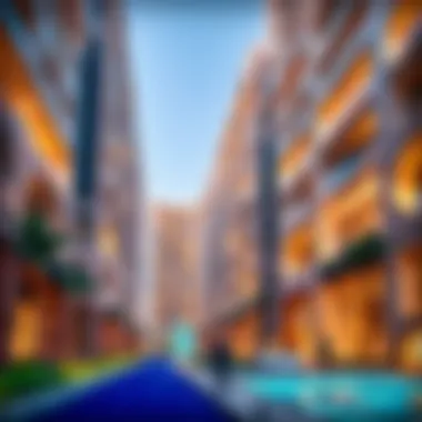 Modern Architectural Design of Wasl Crystal IV Architectural overview of Wasl Crystal IV showcasing its modern design