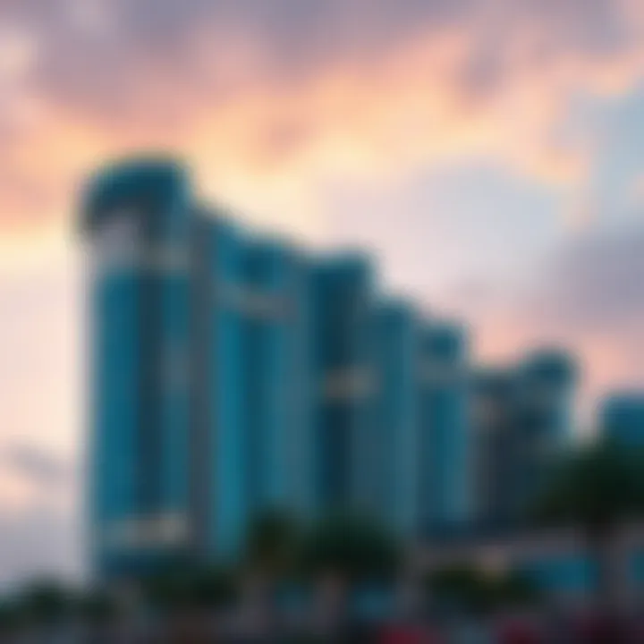 Stunning architectural view of Wasl Crystal IV