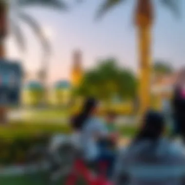 Community activities in Wasl Green Park