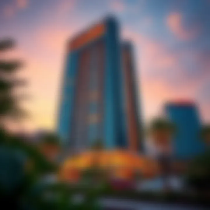 Stunning exterior view of the Wasl Tower